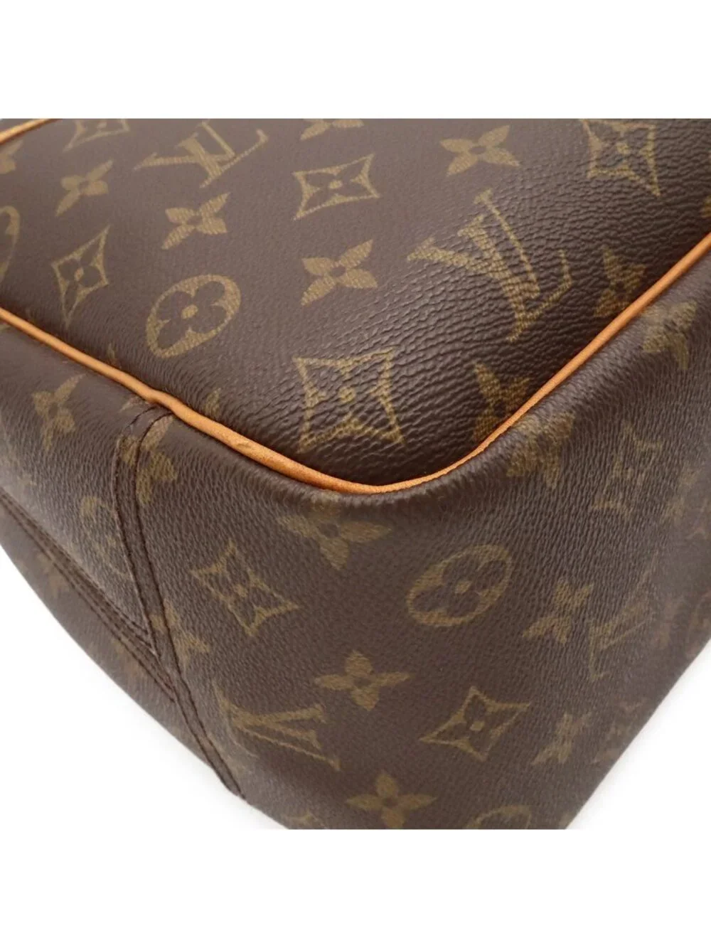 Louis Vuitton Monogram Bowling Vanity Deauville Mini Boston Bag Purse